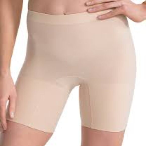 Spanx Power Short Soft Nude Seamless Shaper Short Size S NWT - Picture 6 of 6